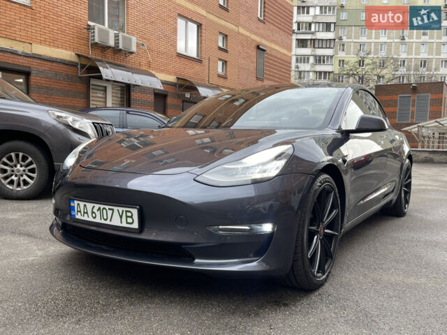 Синий Тесла Модель 3, объемом двигателя 0 л и пробегом 168 тыс. км за 16500 $, фото 2 на Automoto.ua