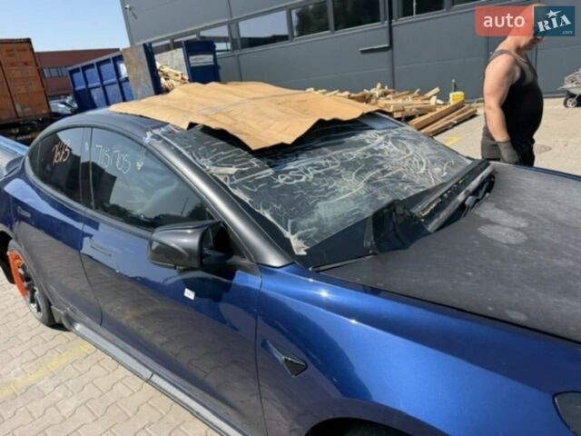 Синій Тесла Модель 3, об'ємом двигуна 0 л та пробігом 80 тис. км за 14500 $, фото 7 на Automoto.ua
