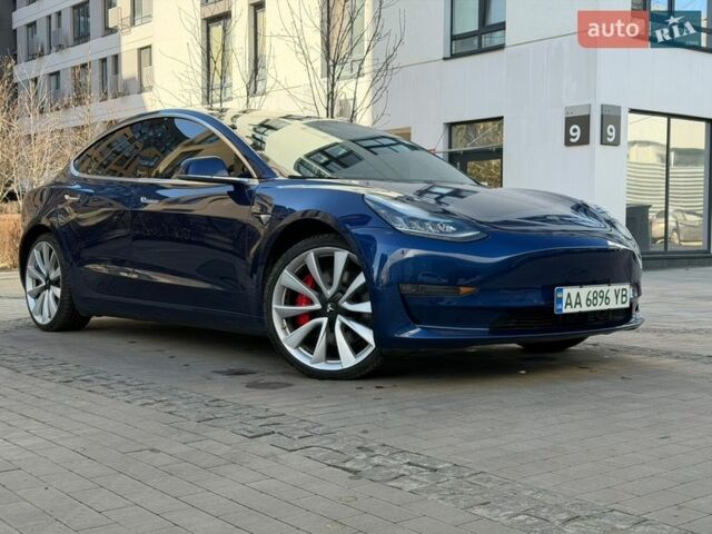 Синий Тесла Модель 3, объемом двигателя 0 л и пробегом 115 тыс. км за 18999 $, фото 17 на Automoto.ua