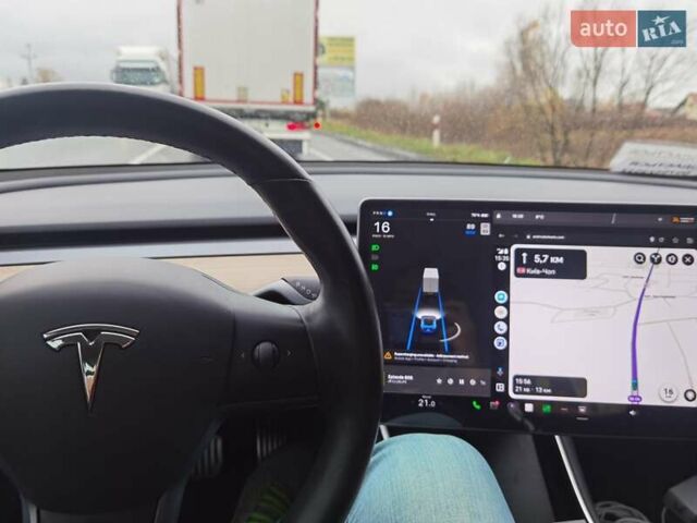 Синий Тесла Модель 3, объемом двигателя 0 л и пробегом 50 тыс. км за 21000 $, фото 13 на Automoto.ua