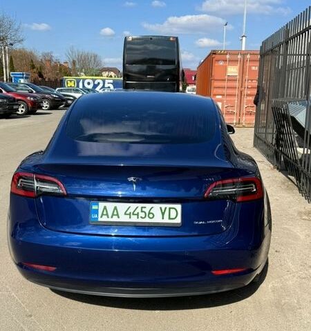 Синий Тесла Модель 3, объемом двигателя 0 л и пробегом 80 тыс. км за 19700 $, фото 9 на Automoto.ua