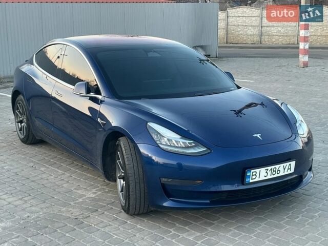 Синий Тесла Модель 3, объемом двигателя 0 л и пробегом 111 тыс. км за 17500 $, фото 4 на Automoto.ua