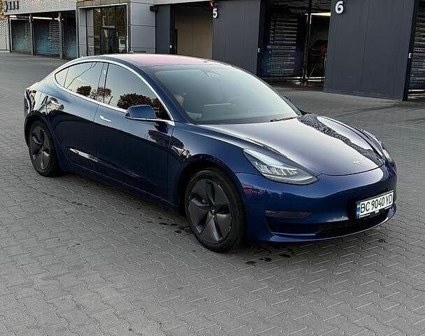Синий Тесла Модель 3, объемом двигателя 0 л и пробегом 104 тыс. км за 14800 $, фото 1 на Automoto.ua