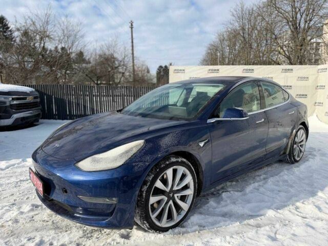 Синій Тесла Модель 3, об'ємом двигуна 0 л та пробігом 120 тис. км за 12500 $, фото 1 на Automoto.ua