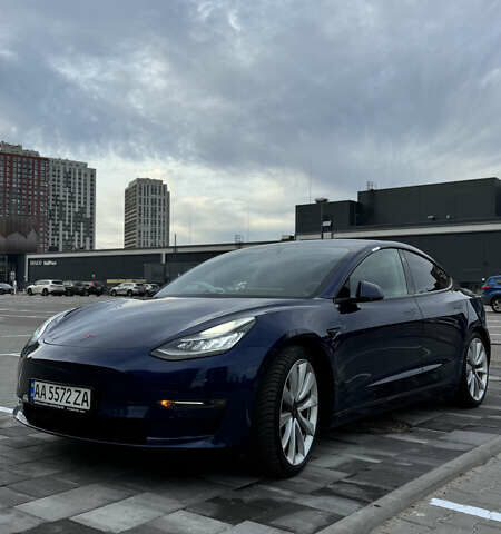 Синій Тесла Модель 3, об'ємом двигуна 0 л та пробігом 205 тис. км за 16900 $, фото 2 на Automoto.ua