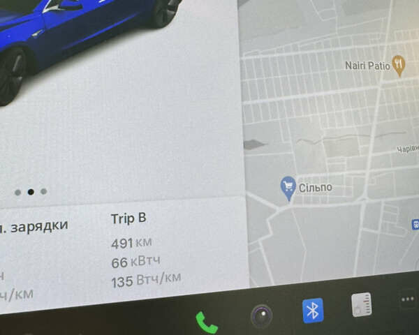 Синій Тесла Модель 3, об'ємом двигуна 0 л та пробігом 85 тис. км за 20800 $, фото 1 на Automoto.ua