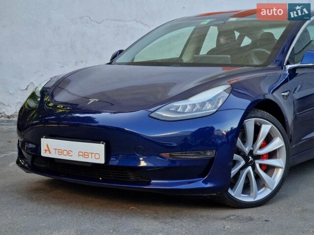 Синій Тесла Модель 3, об'ємом двигуна 0 л та пробігом 98 тис. км за 17990 $, фото 16 на Automoto.ua
