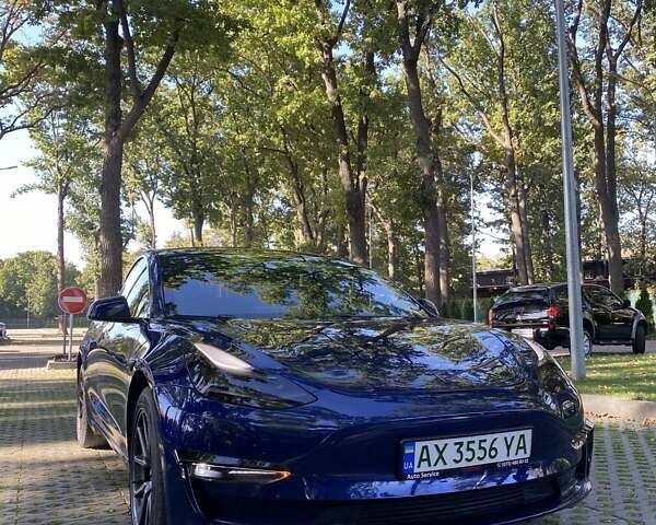 Синий Тесла Модель 3, объемом двигателя 0 л и пробегом 82 тыс. км за 17500 $, фото 12 на Automoto.ua