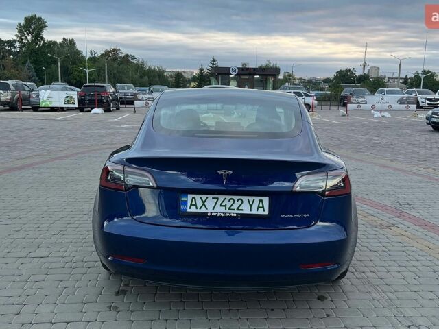 Синий Тесла Модель 3, объемом двигателя 0 л и пробегом 124 тыс. км за 16000 $, фото 3 на Automoto.ua