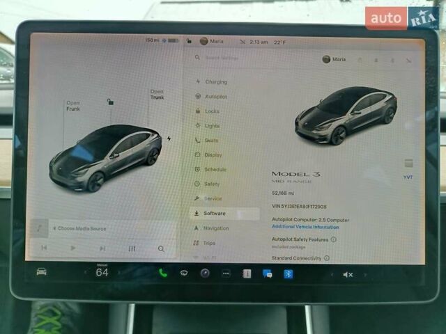 Синий Тесла Модель 3, объемом двигателя 0 л и пробегом 83 тыс. км за 12300 $, фото 23 на Automoto.ua