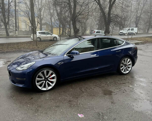 Синий Тесла Модель 3, объемом двигателя 0 л и пробегом 199 тыс. км за 19000 $, фото 17 на Automoto.ua