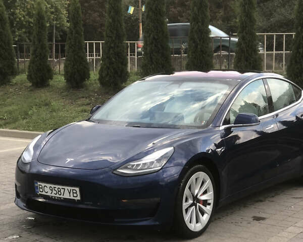 Синій Тесла Модель 3, об'ємом двигуна 0 л та пробігом 153 тис. км за 17300 $, фото 2 на Automoto.ua