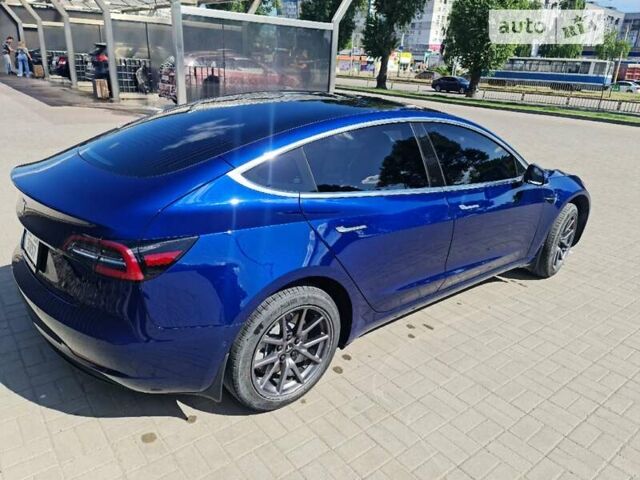 Синий Тесла Модель 3, объемом двигателя 0 л и пробегом 45 тыс. км за 23599 $, фото 4 на Automoto.ua