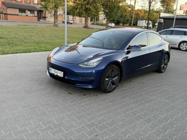 Синій Тесла Модель 3, об'ємом двигуна 0 л та пробігом 101 тис. км за 14959 $, фото 1 на Automoto.ua