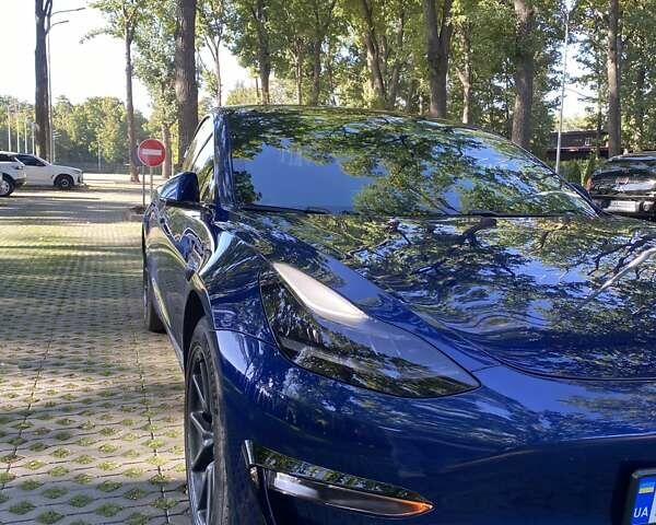 Синий Тесла Модель 3, объемом двигателя 0 л и пробегом 82 тыс. км за 17500 $, фото 18 на Automoto.ua