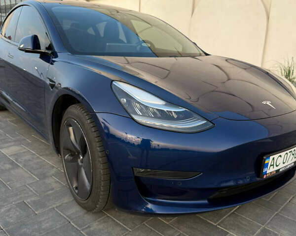 Синій Тесла Модель 3, об'ємом двигуна 0 л та пробігом 125 тис. км за 17500 $, фото 3 на Automoto.ua