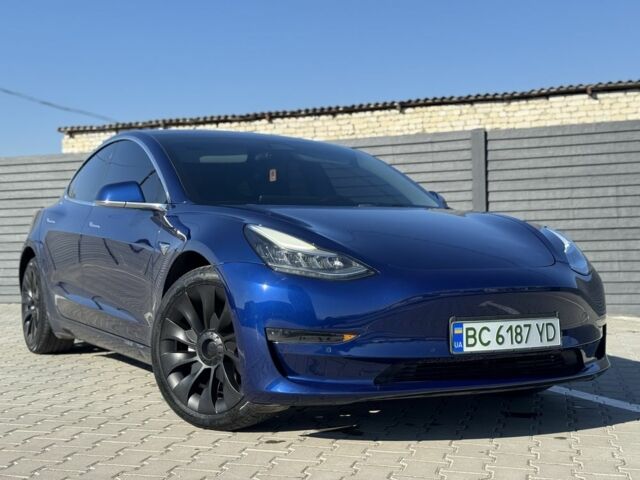 Синій Тесла Модель 3, об'ємом двигуна 0 л та пробігом 185 тис. км за 15300 $, фото 1 на Automoto.ua