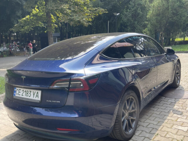 Синий Тесла Модель 3, объемом двигателя 0 л и пробегом 130 тыс. км за 15999 $, фото 2 на Automoto.ua
