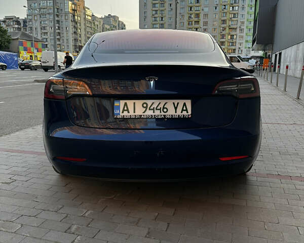Синий Тесла Модель 3, объемом двигателя 0 л и пробегом 111 тыс. км за 16750 $, фото 5 на Automoto.ua