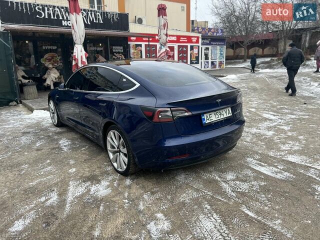 Синій Тесла Модель 3, об'ємом двигуна 0 л та пробігом 144 тис. км за 17000 $, фото 1 на Automoto.ua
