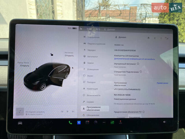 Синий Тесла Модель 3, объемом двигателя 0 л и пробегом 94 тыс. км за 15900 $, фото 19 на Automoto.ua