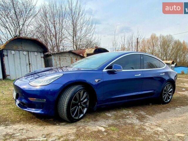 Синий Тесла Модель 3, объемом двигателя 0 л и пробегом 77 тыс. км за 19500 $, фото 11 на Automoto.ua