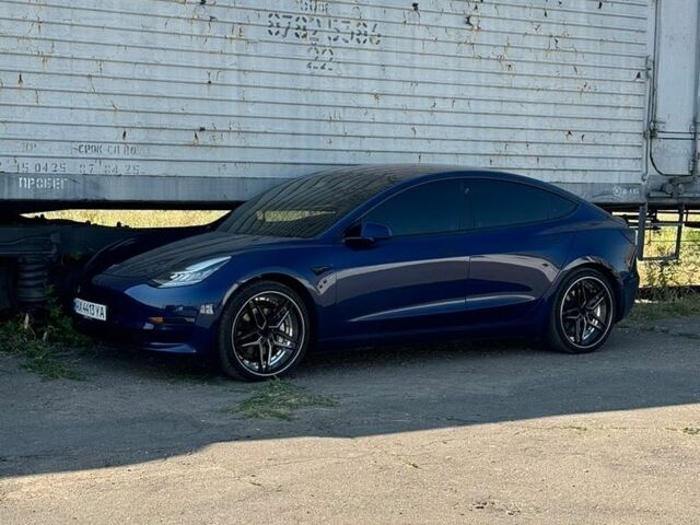 Синій Тесла Модель 3, об'ємом двигуна 0 л та пробігом 75 тис. км за 18000 $, фото 2 на Automoto.ua