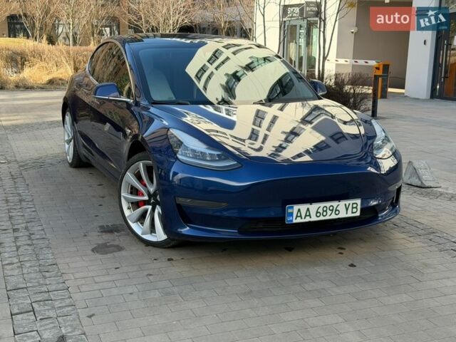 Синий Тесла Модель 3, объемом двигателя 0 л и пробегом 115 тыс. км за 18999 $, фото 19 на Automoto.ua