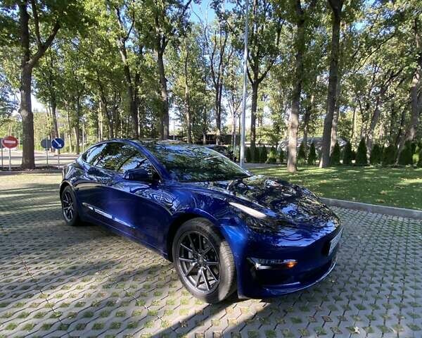 Синий Тесла Модель 3, объемом двигателя 0 л и пробегом 82 тыс. км за 17500 $, фото 23 на Automoto.ua