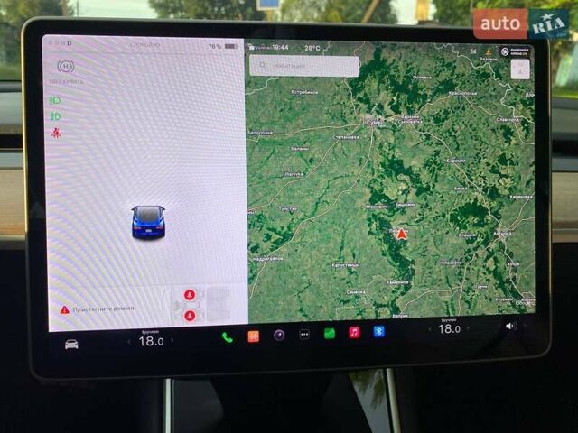 Синий Тесла Модель 3, объемом двигателя 0 л и пробегом 109 тыс. км за 22000 $, фото 1 на Automoto.ua