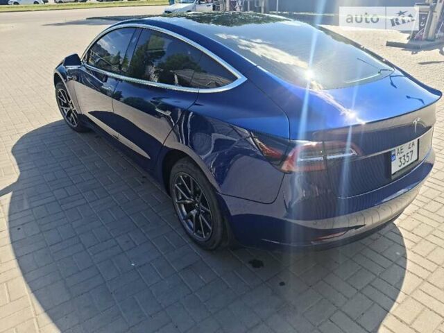 Синий Тесла Модель 3, объемом двигателя 0 л и пробегом 45 тыс. км за 17399 $, фото 1 на Automoto.ua