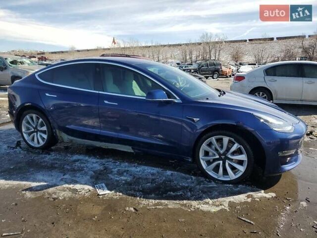 Синий Тесла Модель 3, объемом двигателя 0 л и пробегом 45 тыс. км за 6000 $, фото 3 на Automoto.ua