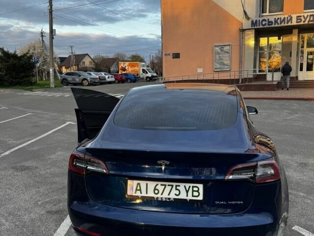 Синий Тесла Модель 3, объемом двигателя 0 л и пробегом 151 тыс. км за 16700 $, фото 3 на Automoto.ua