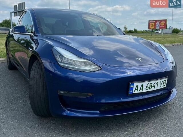 Синий Тесла Модель 3, объемом двигателя 0 л и пробегом 162 тыс. км за 13900 $, фото 1 на Automoto.ua