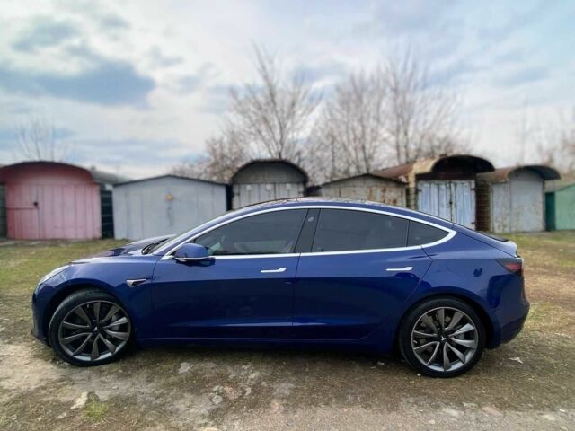 Синий Тесла Модель 3, объемом двигателя 0 л и пробегом 77 тыс. км за 441 $, фото 5 на Automoto.ua