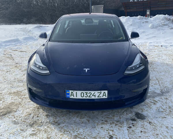 Синій Тесла Модель 3, об'ємом двигуна 0 л та пробігом 63 тис. км за 18300 $, фото 1 на Automoto.ua