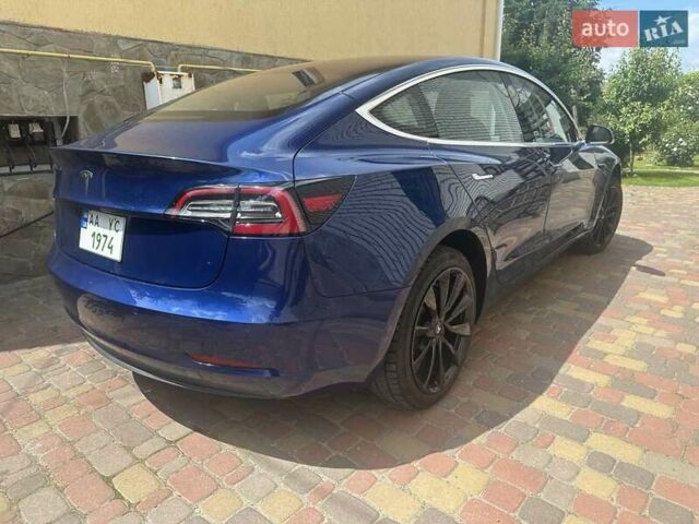 Синий Тесла Модель 3, объемом двигателя 0 л и пробегом 69 тыс. км за 19320 $, фото 3 на Automoto.ua