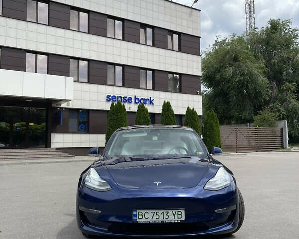 Синий Тесла Модель 3, объемом двигателя 0 л и пробегом 149 тыс. км за 22000 $, фото 1 на Automoto.ua