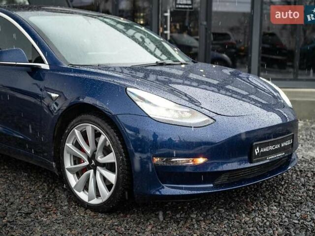 Синий Тесла Модель 3, объемом двигателя 0 л и пробегом 79 тыс. км за 18900 $, фото 8 на Automoto.ua