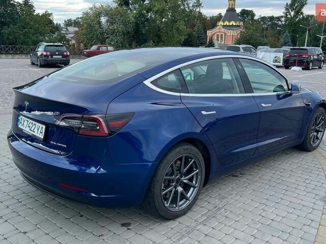 Синий Тесла Модель 3, объемом двигателя 0 л и пробегом 124 тыс. км за 16000 $, фото 4 на Automoto.ua
