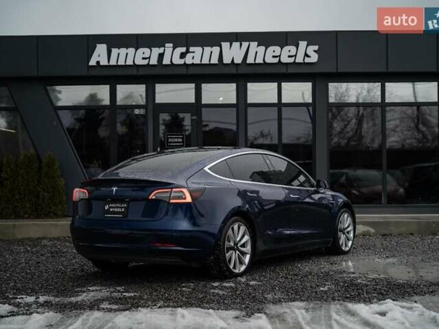 Синий Тесла Модель 3, объемом двигателя 0 л и пробегом 79 тыс. км за 18900 $, фото 4 на Automoto.ua