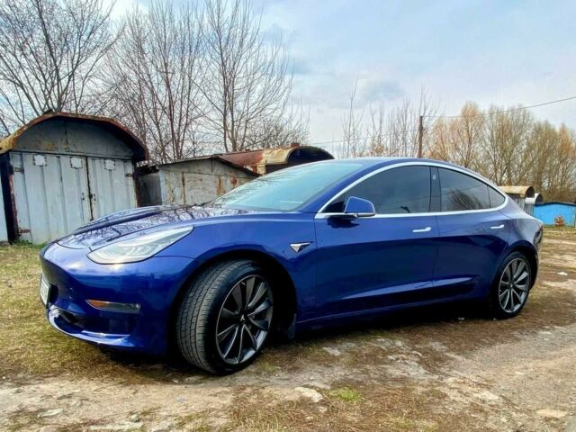 Синий Тесла Модель 3, объемом двигателя 0 л и пробегом 77 тыс. км за 441 $, фото 3 на Automoto.ua