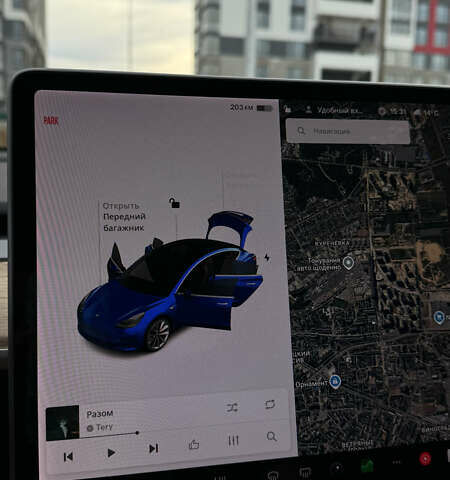 Синій Тесла Модель 3, об'ємом двигуна 0 л та пробігом 205 тис. км за 16900 $, фото 26 на Automoto.ua