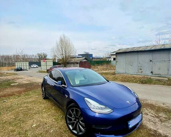 Синий Тесла Модель 3, объемом двигателя 0 л и пробегом 77 тыс. км за 19500 $, фото 14 на Automoto.ua
