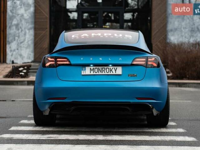 Синий Тесла Модель 3, объемом двигателя 0 л и пробегом 97 тыс. км за 40000 $, фото 50 на Automoto.ua