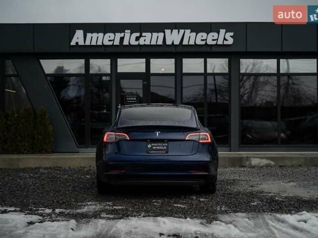 Синий Тесла Модель 3, объемом двигателя 0 л и пробегом 79 тыс. км за 18900 $, фото 5 на Automoto.ua