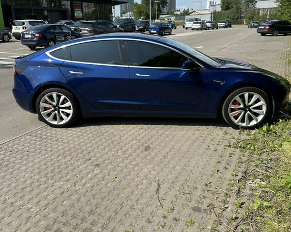 Синий Тесла Модель 3, объемом двигателя 0 л и пробегом 89 тыс. км за 15000 $, фото 2 на Automoto.ua