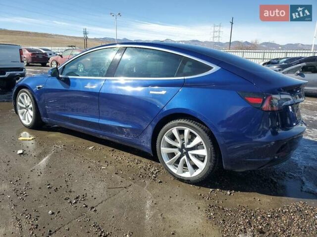 Синий Тесла Модель 3, объемом двигателя 0 л и пробегом 45 тыс. км за 6000 $, фото 1 на Automoto.ua