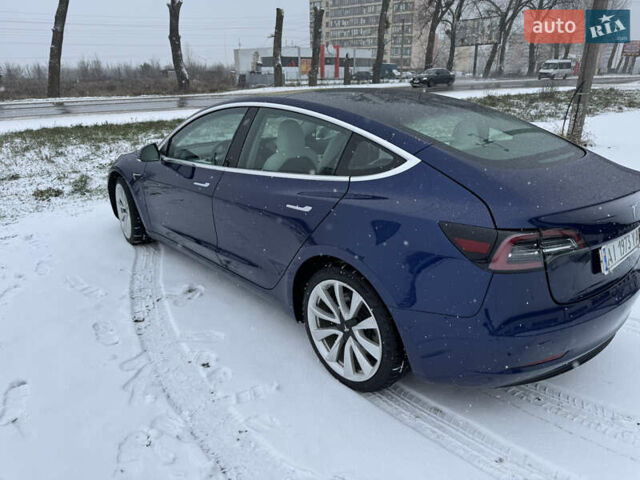 Синий Тесла Модель 3, объемом двигателя 0 л и пробегом 136 тыс. км за 17800 $, фото 1 на Automoto.ua