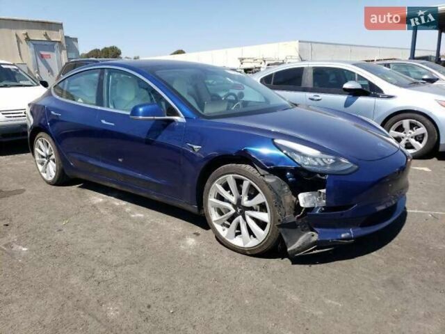 Синий Тесла Модель 3, объемом двигателя 0 л и пробегом 173 тыс. км за 17800 $, фото 1 на Automoto.ua